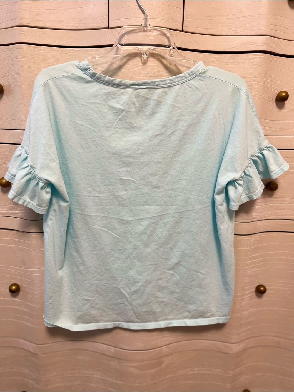 bobi Ruffle Sleeve Tee Size Small - Picture 3 of 3